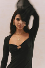 Stellar Glow Earrings Gold Plated