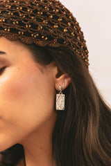 Stellar Glow Earrings Silver