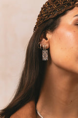 Stellar Glow Earrings Silver