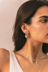 Serpant Stud Silver