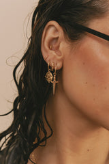 The Serpant Earring Gold Plated