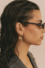 The Serpant Earring Gold Plated