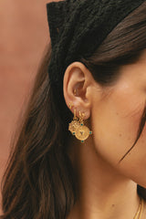 Serpant Stud Gold Plated