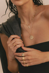Serpant Necklace Gold Plated