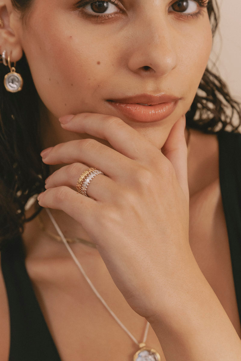 Spirit Bound Ring Silver