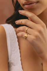 Spirit Bound Ring Gold Plated