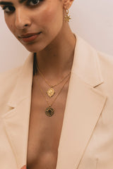 Divine Protection Necklace Gold Plated