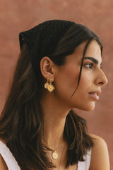 Serpant Stud Gold Plated