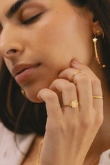 Serpant Snake Ring Gold Plated