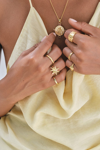 Spirit Bound Ring Gold Plated