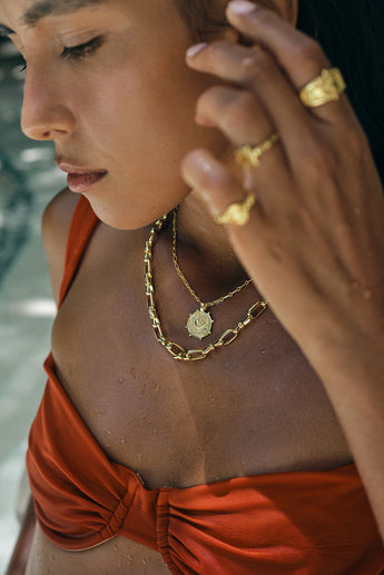 Wild Magic Necklace Gold Plated