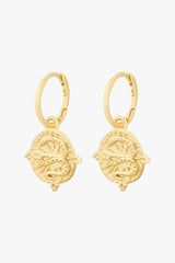 The Serpant Earring Gold Plated