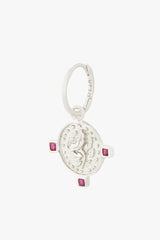 Thorns and Roses Earring Silver