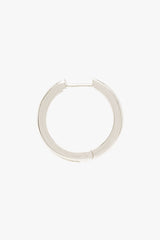 Classic huggie silver medium (20mm)