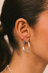 Cherry Blossom Stud Silver