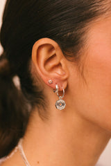 Summer Glow Stud Silver