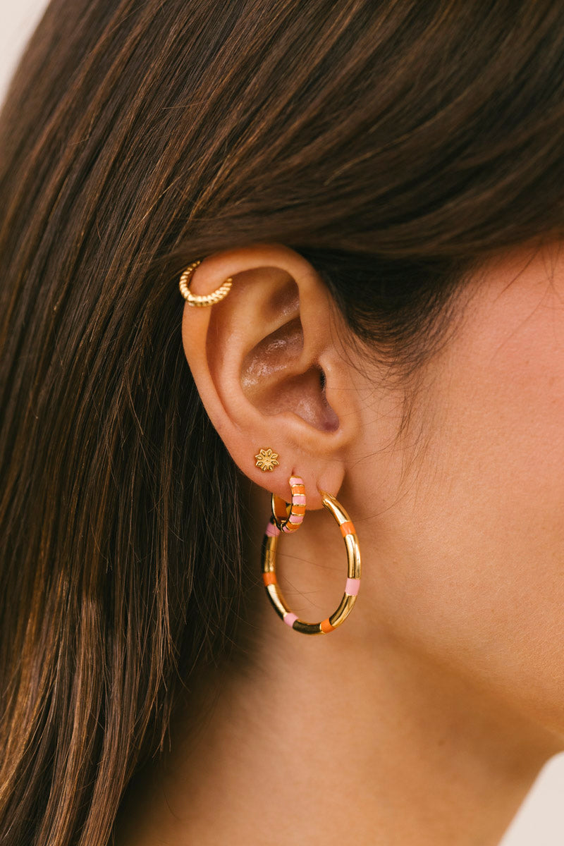 Sunset Lovers Set Gold Plated