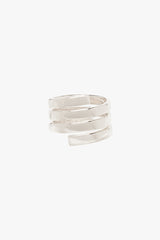 Gaia pinky ring silver