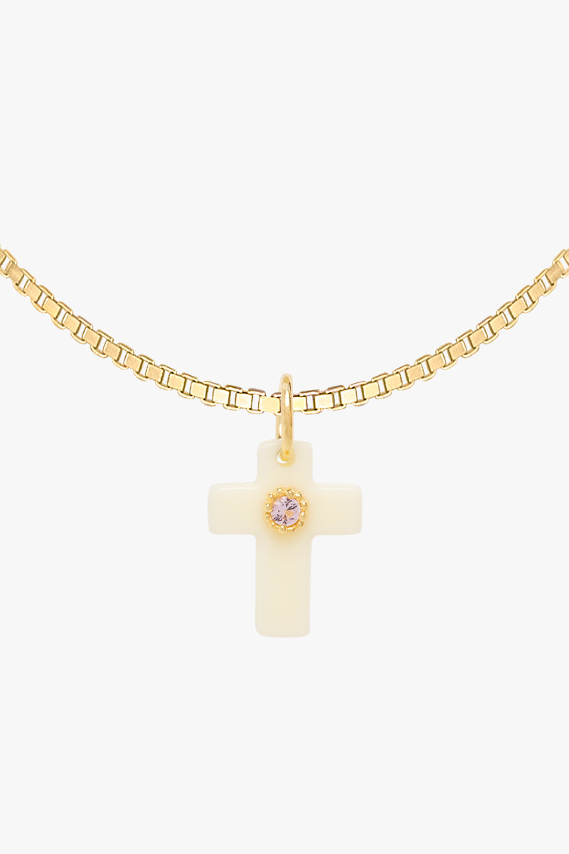 Hestia necklace gold plated