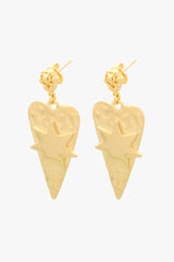 Interstellar Love Earring Gold Plated