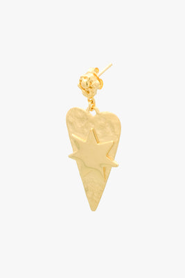 Interstellar Love Earring Gold Plated