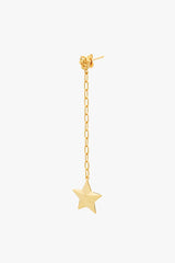 Luminous Star Drop Earring Gold Plated