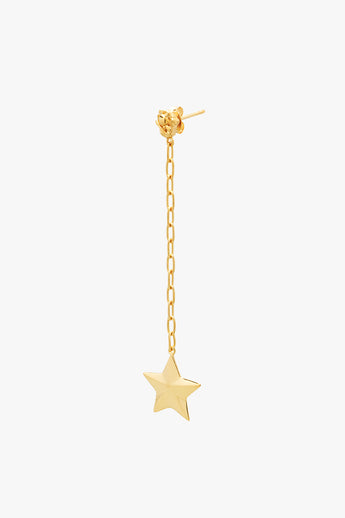 Luminous Star Drop Earring Gold Plated
