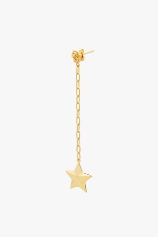 Luminous Star Drop Earring Gold Plated