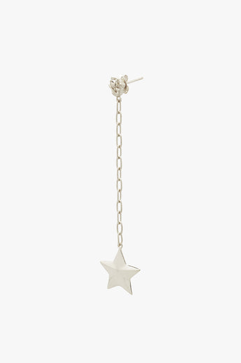 Luminous Star Drop Earring Silver