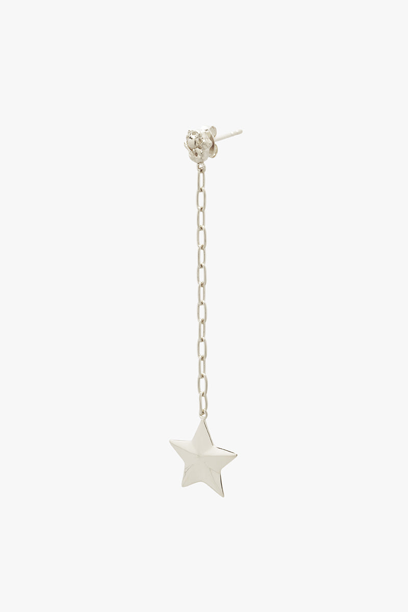 Luminous Star Drop Earring Silver