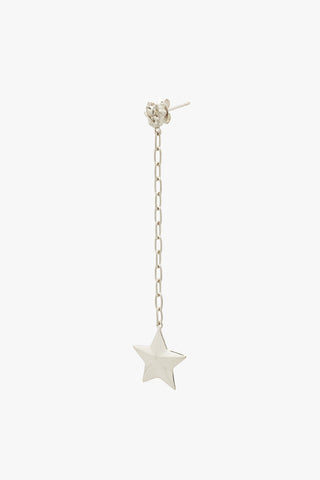 Luminous Star Drop Earring Silver