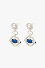 Lunar Blue Stud Silver
