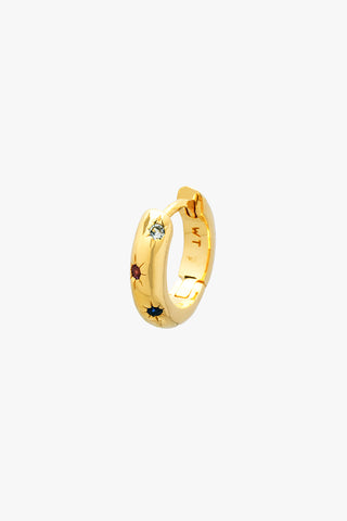 Milky Way Huggie Gold Plated