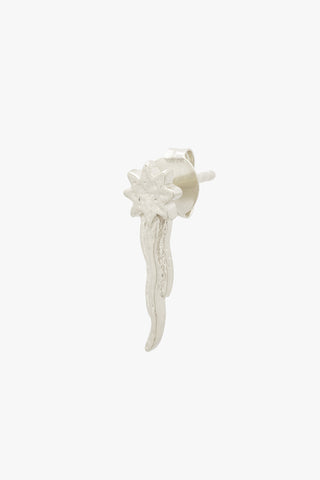 Mini Falling Star Stud Silver