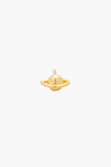 Mini Saturn Stud Gold Plated