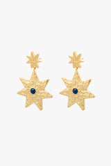 Night Sky Earring Gold Plated