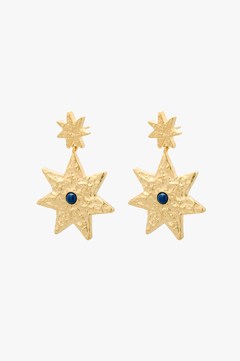 Night Sky Earring Gold Plated