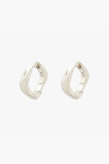 Ripple Huggie Silver