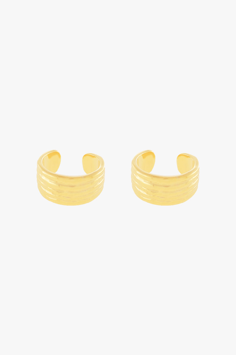 Rocky Ear Cuff Gold Plated