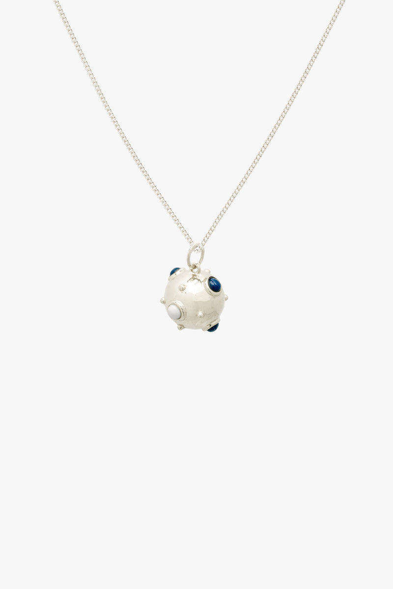 Sputnik Necklace Silver