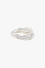 Trinity pinky ring silver