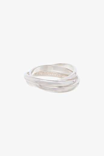 Trinity pinky ring silver