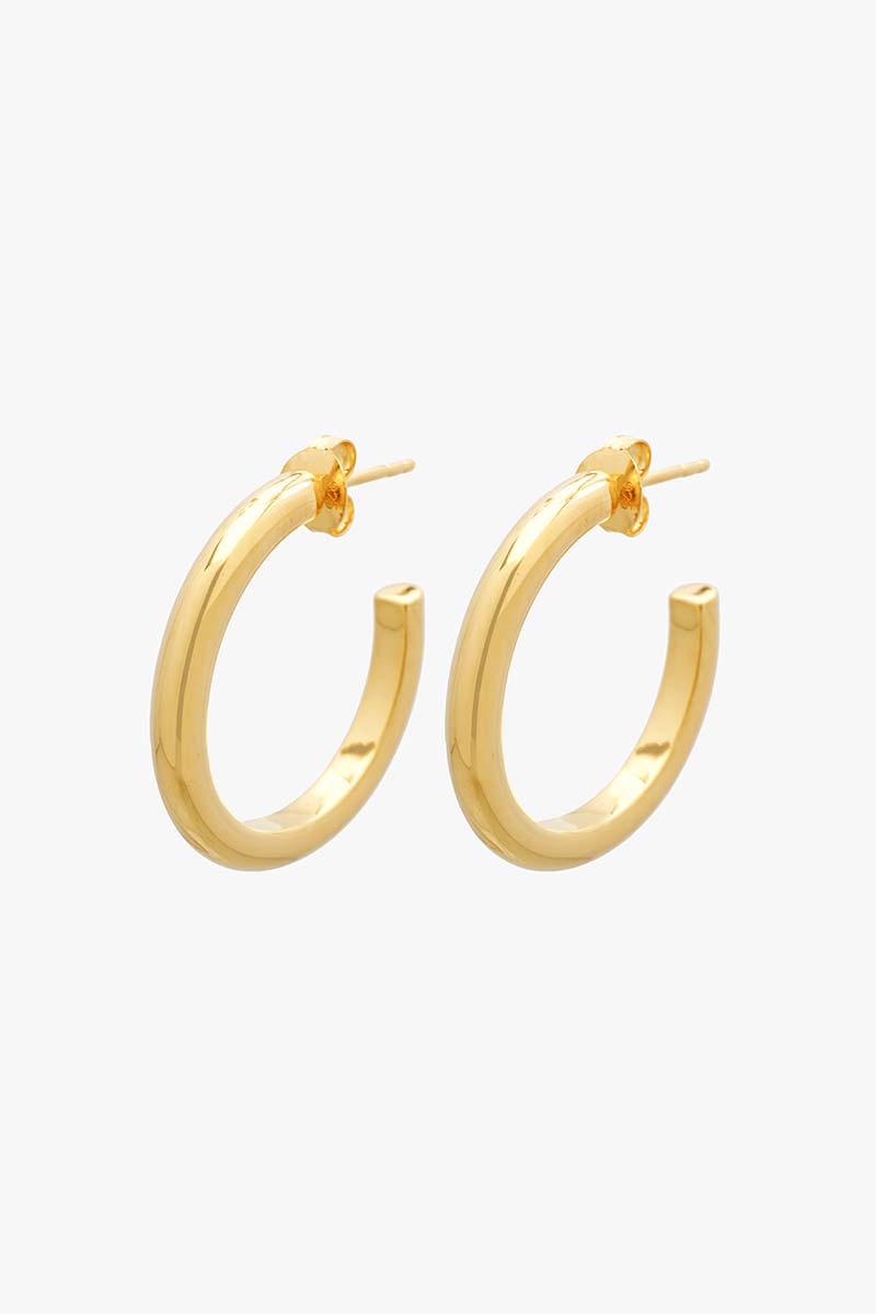 Wanderlust Classic Hoop Gold Plated (24mm)