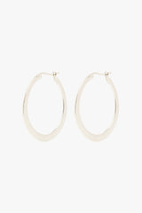 Big gypsy hoop silver (30mm)