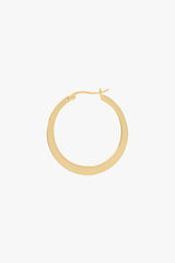 Big gypsy hoop gold plated (30mm)