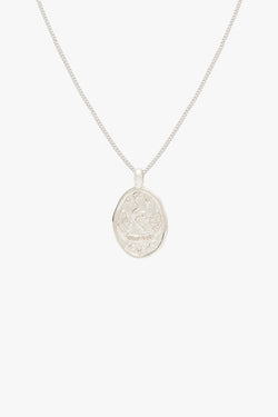 Gitano coin necklace silver 