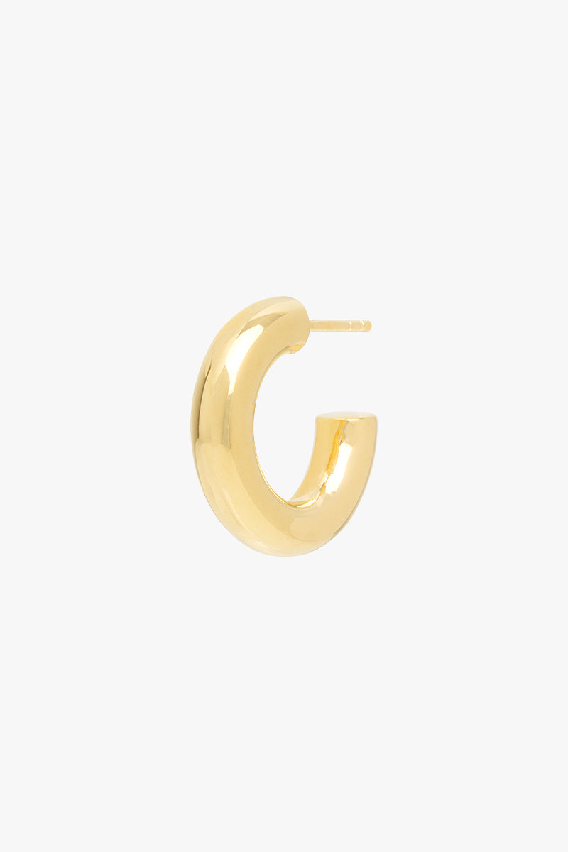 Statement chunky hoop gold plated (20mm)