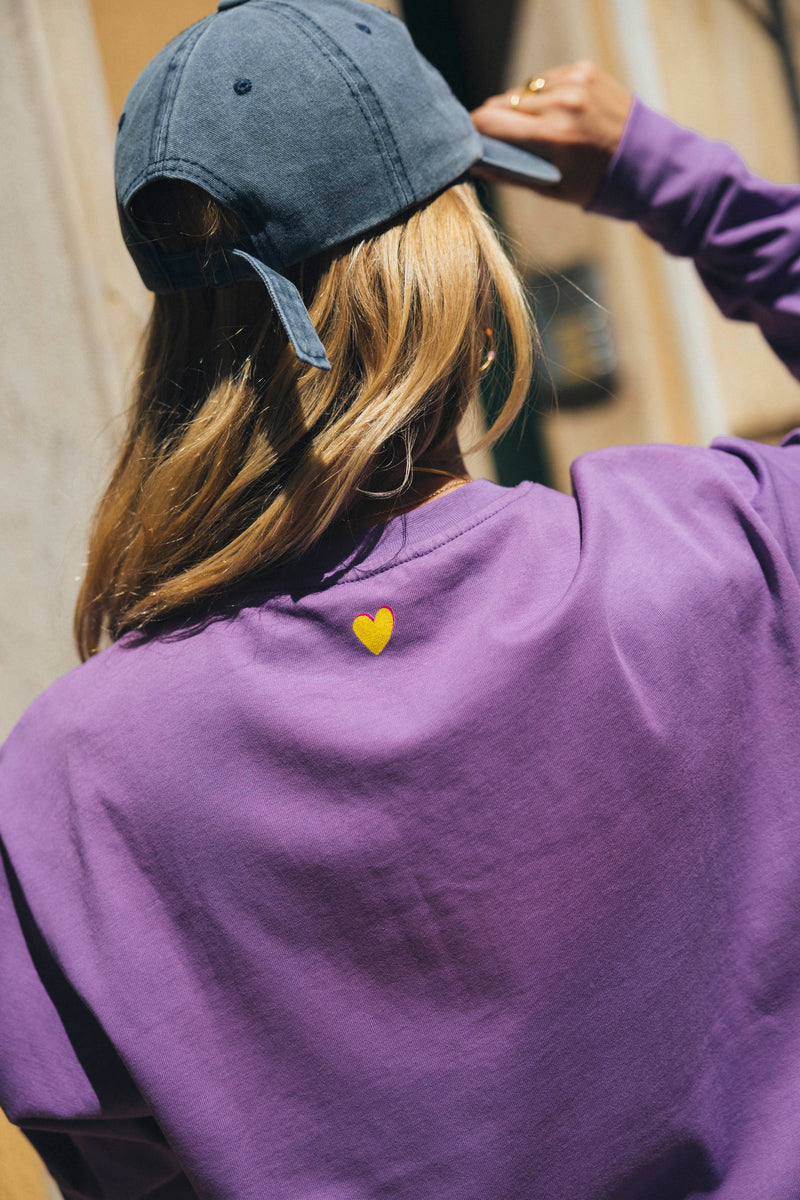 Lisboa Tee Long Sleeve Purple