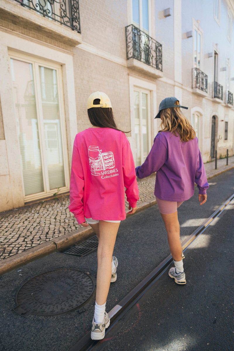 Lisboa Tee Long Sleeve Purple