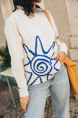 Sol Tee Long Sleeve Beige LP